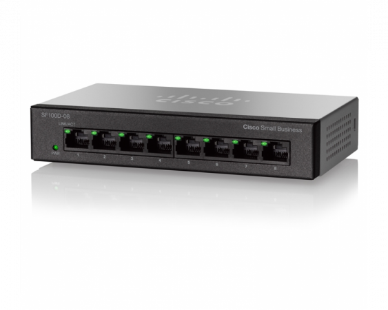 Коммутатор Cisco SF100D-08