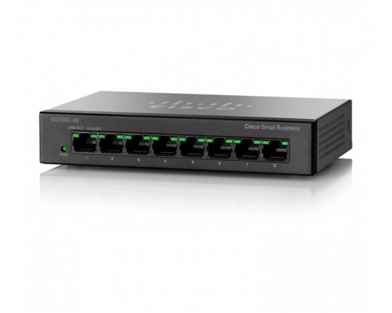 Коммутатор Cisco SG100D-08